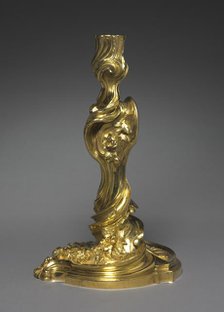 Candlestick, c. 1740. Creator: Juste-Aurèle Meissonnier (French, 1695-1750).