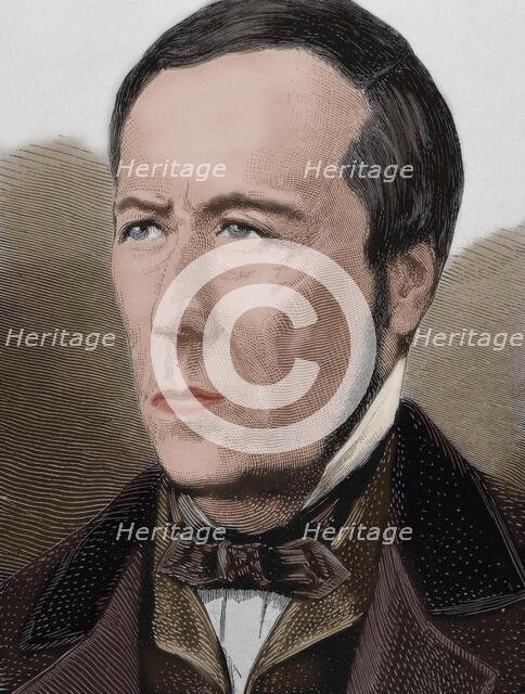 Alexandre Herculano, writer and historian, 19th century.  Creator: Unknown.