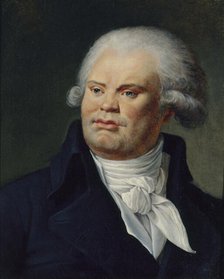 Portrait of Georges Danton (1759-1794), speaker and politician, c1790. Creator: Unknown.
