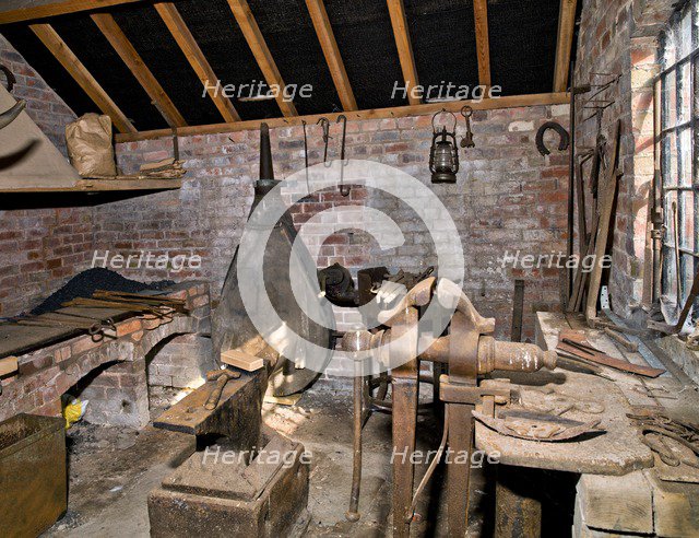 The smithy at Boscobel House, Shropshire, c1980-c2017. Artist: Historic England Staff Photographer.