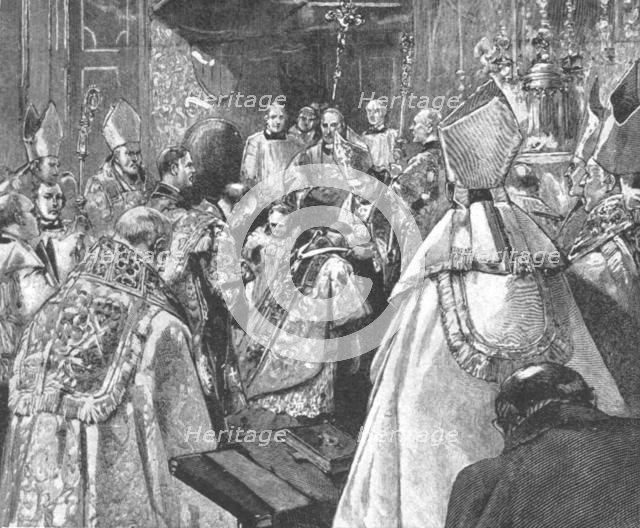 'The Investiture of Archbishop Vaughan...at the Brompton Oratory, August 16, 1892', (1901). Creator: Unknown.