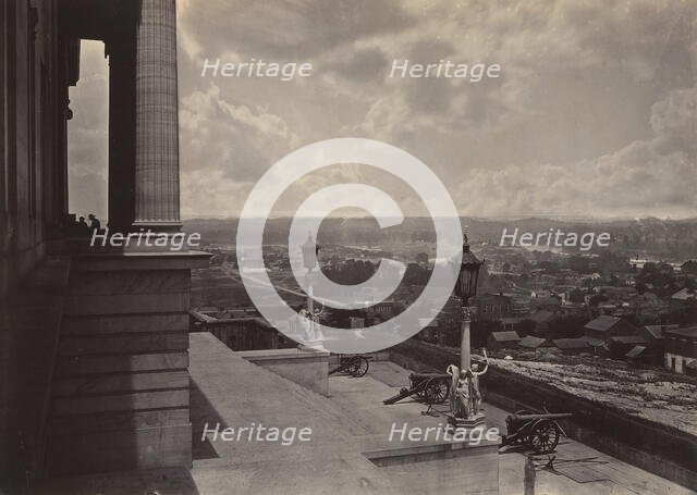 Nashville from the Capitol, 1860s. Creator: George N. Barnard.