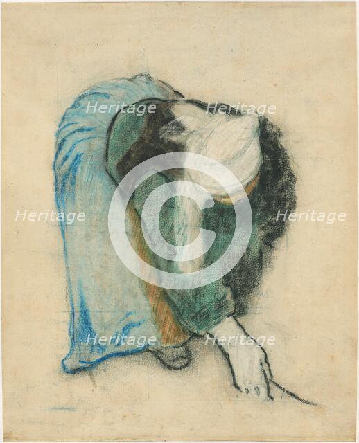 A Breton Gleaner, 1886. Creator: Paul Gauguin.