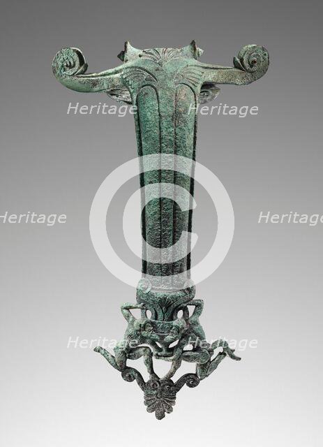 Handle of a Vessel, about 500 BC. Creator: Unknown.