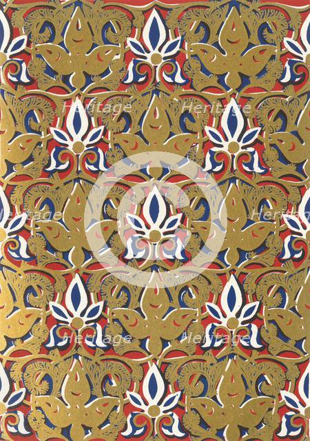 'Ornament on the side of windows, upper story, Hall of the Two Sisters', 1907. Creator: Unknown.