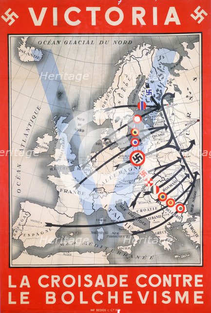 'Victory, the Crusade against Bolshevism', 1941-1944. Artist: Unknown