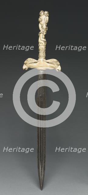 Dagger, late 1600s. Creator: Unknown.