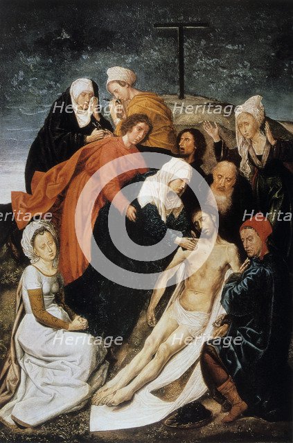 'The Lamentation', c1479.  Artist: Hugo van der Goes