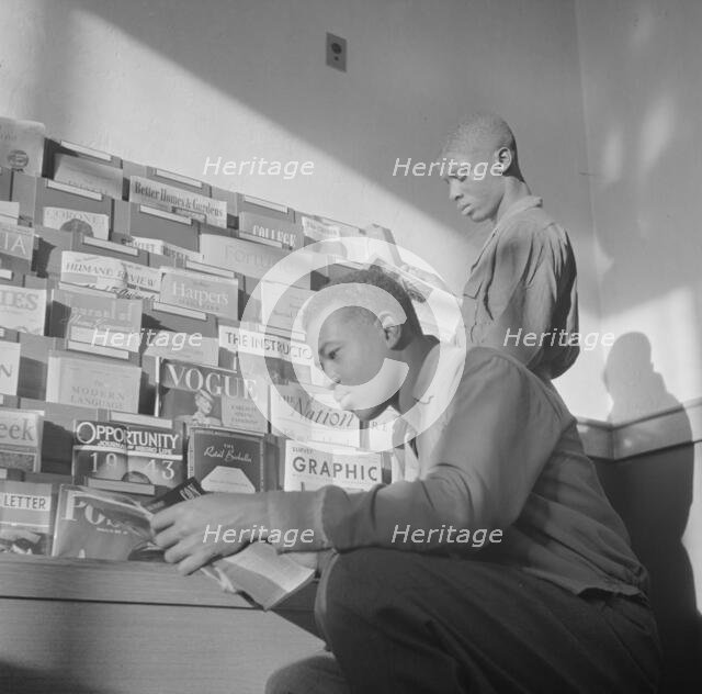 Bethune-Cookman College, Daytona Beach, Florida, 1943. Creator: Gordon Parks.