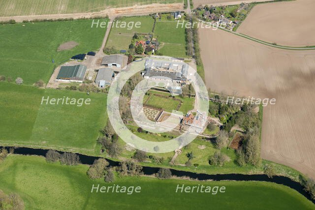 Smallbridge Hall, a late 16th century attic house rebuilt in Elizabethan style, Bures, Suffolk, 2015 Creator: Historic England.
