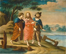 Christ on the Road to Emmaus, c. 1725/1730. Creator: Unknown.
