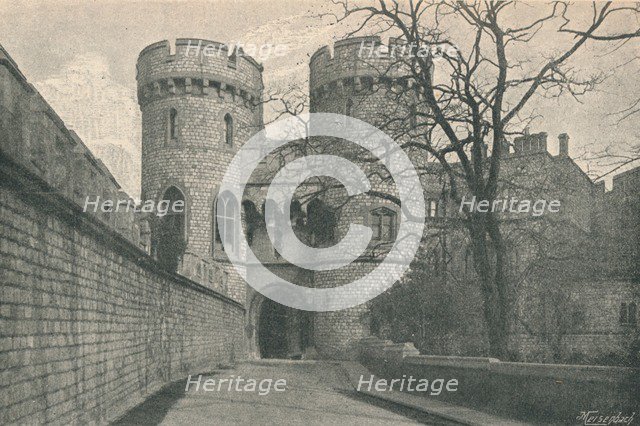 'Norman Gate', 1895. Artist: Unknown.