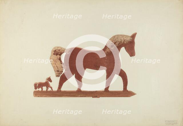 Weather Vane, c. 1939. Creator: John Sullivan.