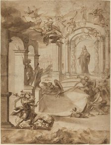 Allegory in Honor of a Gentleman, 3rd quarter of the 17th century. Creator: Unknown.