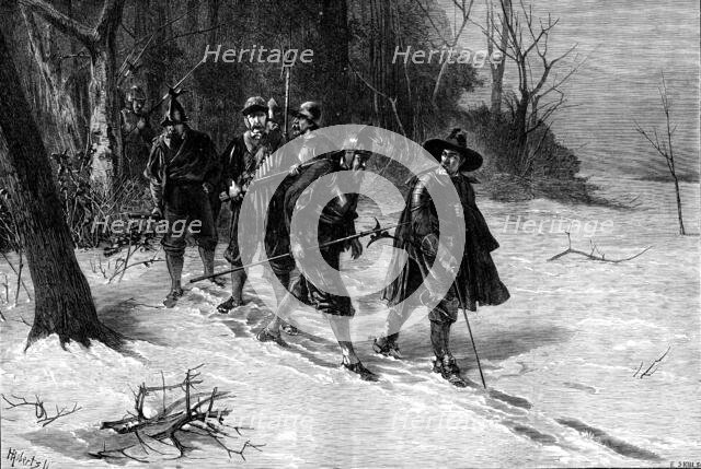 "On the Track", by H. B. Roberts, 1871. Creator: E. Skill.