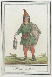 Costumes de Différents Pays, 'Homme Lapon', c1797. Creators: Jacques Grasset de Saint-Sauveur, LF Labrousse.
