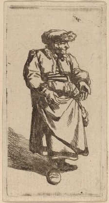 Old Woman Standing. Creator: Cornelis Bega.