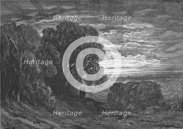 'The Two Pilgrims at Highgate', 1872.  Creator: Gustave Doré.