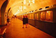 Moscow, Underground, c1970s. Artist: CM Dixon.