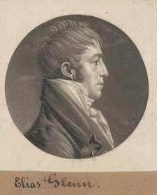 Elias Glenn, 1803. Creator: Charles Balthazar Julien Févret de Saint-Mémin.