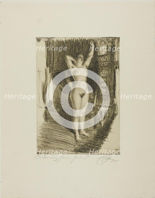 Early, 1914. Creator: Anders Leonard Zorn.