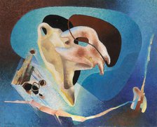 Rarefazione siderale, c1940. Creator: Prampolini, Enrico (1894-1956)