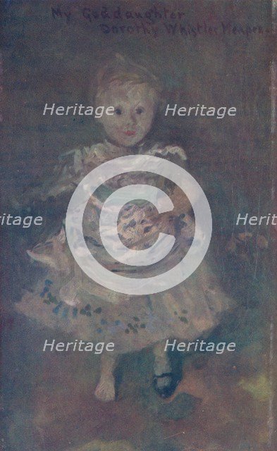 'Dorothy Menpes', c1885, (1904). Creator: James Abbott McNeill Whistler.