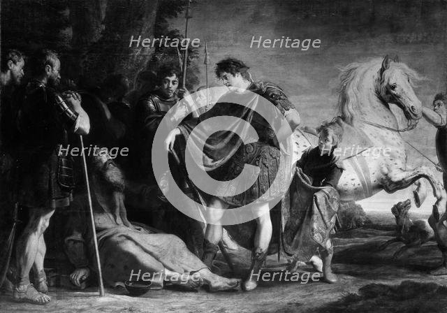 The Meeting of Alexander the Great and Diogenes. Creator: Gaspar de Crayer.