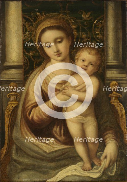 Madonna and Child, 19th century. Creator: Unknown.