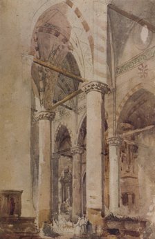 'St. Anastasia, Verona', 19th century, (1935). Artist: William Wood Deane.