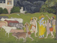 Krishna and the Call of the Flute, c. 1790.