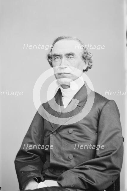 Rev. A. Hallan, between 1855 and 1865. Creator: Unknown.