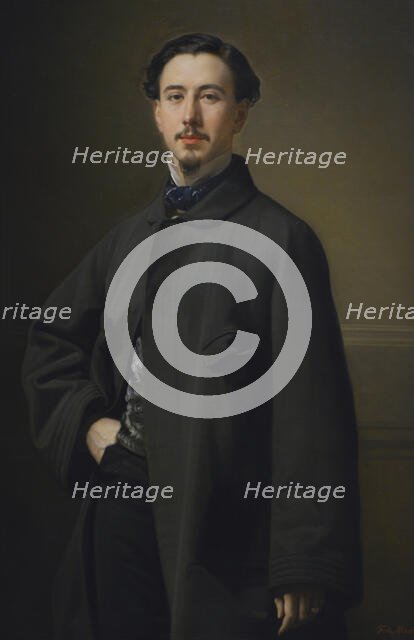 Jaime Girona y Agrafel (1826-1907), Spanish banker and businessman, 1856. Creator: Federico de Madrazo y Kuntz.