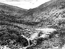 Sketches in Nidderdale, Yorkshire: near Goydon Pot Hole, 1883. Creator: Unknown.