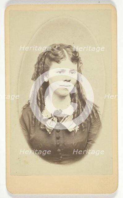 Untitled (Portrait of Woman), 1850/99. Creator: G. C. Gilchrest.
