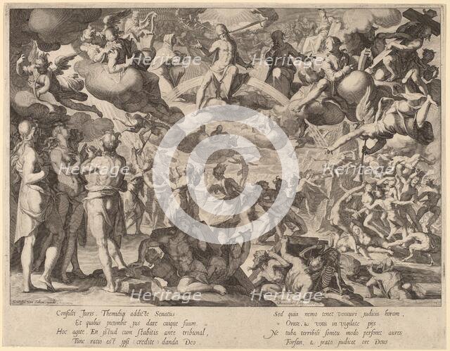 The Last Judgment, 1606. Creator: Willem van Swanenburg.