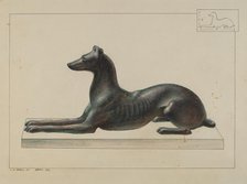 Greyhound, c. 1938. Creator: John B. Moll.