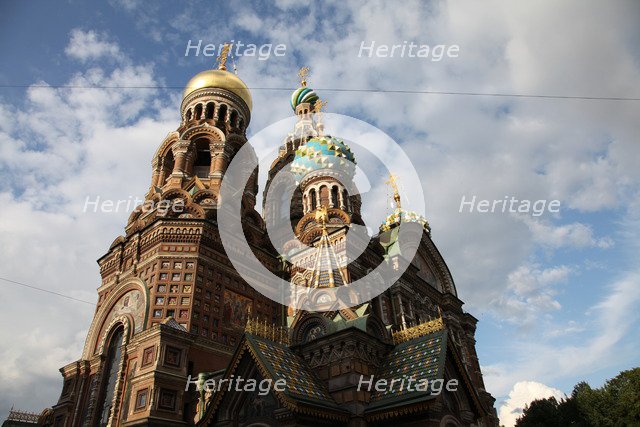 Church of the Saviour on Blood, St Petersburg, Russia, 2011. Artist: Sheldon Marshall