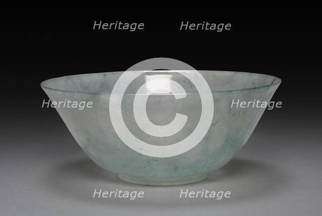 Bowl, 1736-1795. Creator: Unknown.