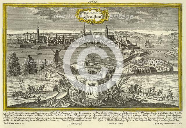 Stralsund, c1740. Creator: Johann Georg Ringlin.
