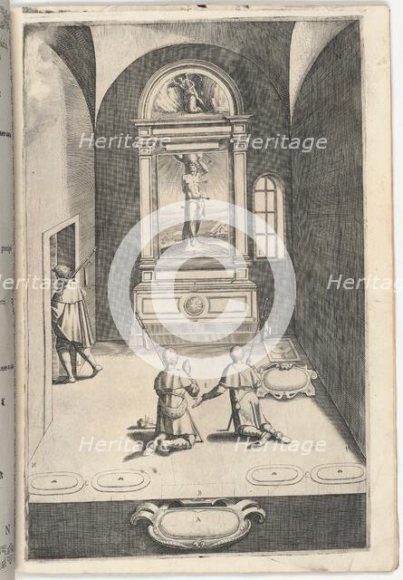 Chapel of Saint Sebastian (Cappella di San Sebastiano) [plate N], 1612. Creator: Jacopo Ligozzi.