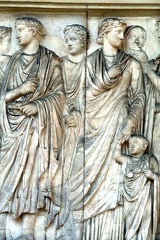Ara Pacis, Rome, 9 BC. Artist: Unknown