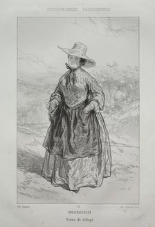 Bourgeoise. Creator: Paul Gavarni (French, 1804-1866).