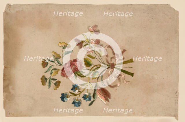 Pattern, Uzbekistan, 18th century. Creator: Unknown.