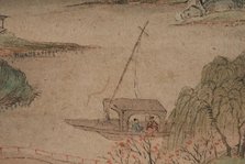 Landscape in the manner of the Wu School, 1841. Creator: Qian Du.