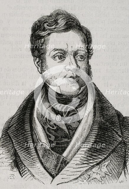 José María Queipo de Llano, (1786-1843), Count of Toreno and viscount of Matarrosa, 1853.  Creator: Unknown.