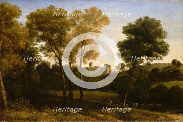 View of La Crescenza, 1648-50. Creator: Claude Lorrain.
