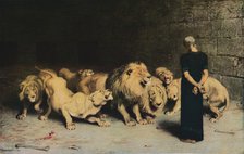 'Daniel in the Lions' Den', 1872, (1917). Artist: Briton Riviere.