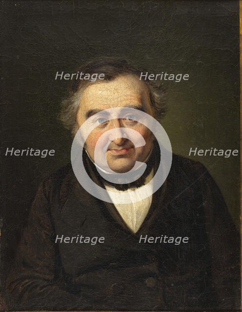 Etatsråd M.L. Nathanson, 1825-1873. Creator: Wilhelm Marstrand.