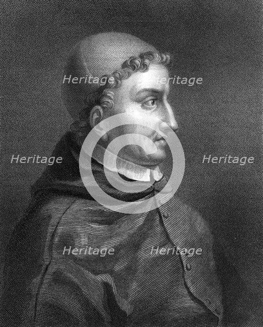 Cardinal Cisneros, Spanish Cardinal, inquisitor and statesman, (1836).Artist: CE Wagstaff